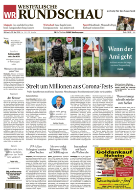 Cover of Westfalische Rundschau (Arnsberg)