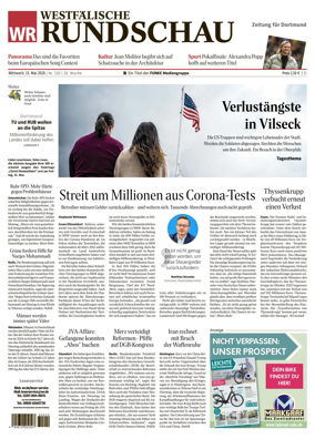 Cover of Westfalische Rundschau (Dortmund-Sud II)