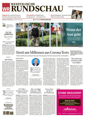 Cover of Westfalische Rundschau (Meschede)