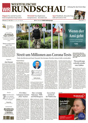 Cover of Westfalische Rundschau (Olpe)