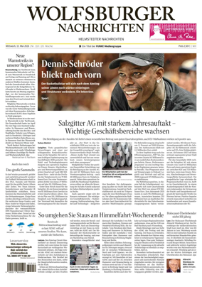 Cover of Wolfsburger Nachrichten (Helmstedt)