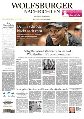 Cover of Wolfsburger Nachrichten (Wolfsburg-Gifhorn)