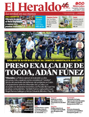 Cover of Diario El Heraldo