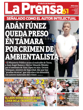 Cover of Diario La Prensa