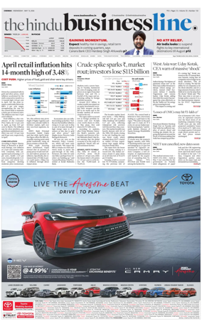 Cover of BusinessLine (Chennai)