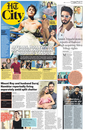 Cover of Hindustan Times (Chandigarh) - City