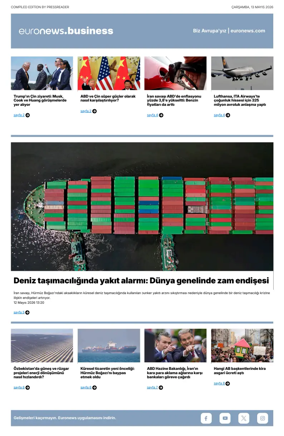 Cover of Euronews Business (Turkish) Compiled Editions