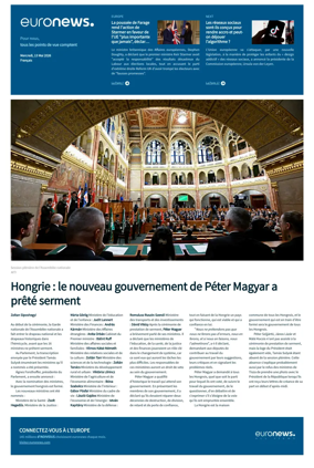 Cover of EuroNews (French Edition)