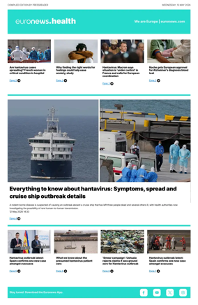 Cover of Euronews Health (English) Compiled Edition
