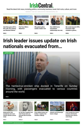 Cover of Irish Central
