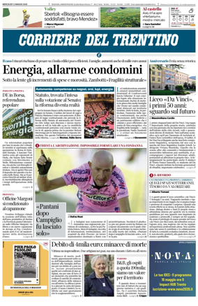 Cover of Corriere del Trentino