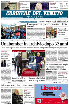 Cover of Corriere del Veneto (Padova e Rovigo)