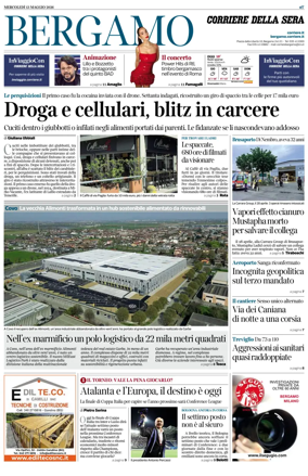 Cover of Corriere della Sera (Bergamo)