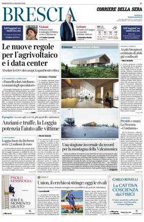 Cover of Corriere della Sera (Brescia)