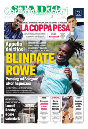 Cover of Corriere dello Sport Stadio (Bologna)