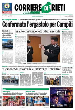 Cover of Corriere di Rieti