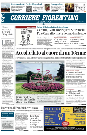 Cover of Corriere Fiorentino
