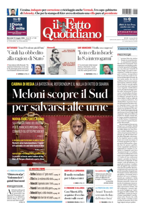 Cover of Il Fatto Quotidiano