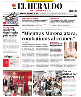 Cover of El Heraldo de Chihuahua