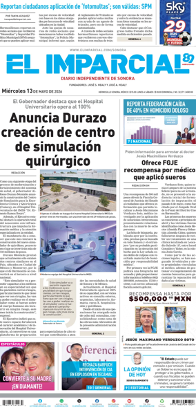 Cover of El Imparcial