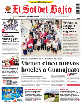 Cover of El Sol de Bajio