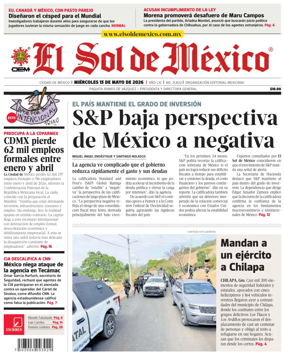 Cover of El Sol de Mexico