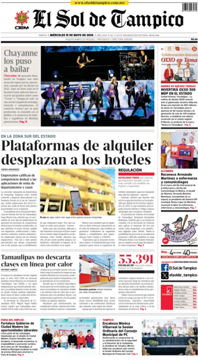 Cover of El Sol de Tampico