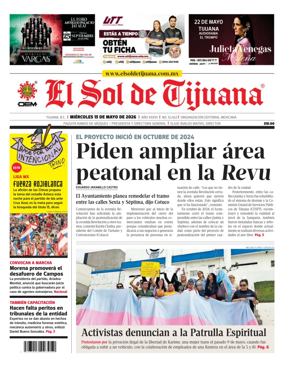 Cover of El Sol de Tijuana