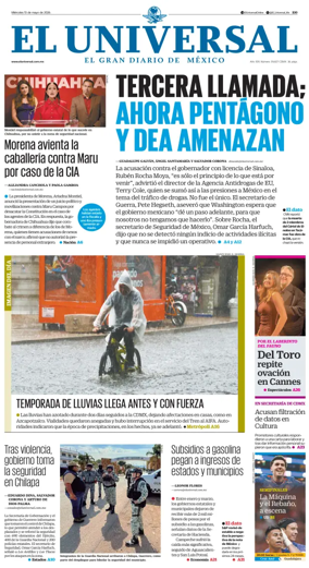 Cover of El Universal