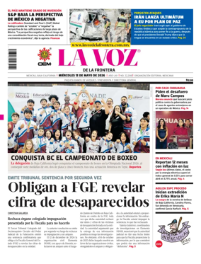Cover of La Voz de la Frontera
