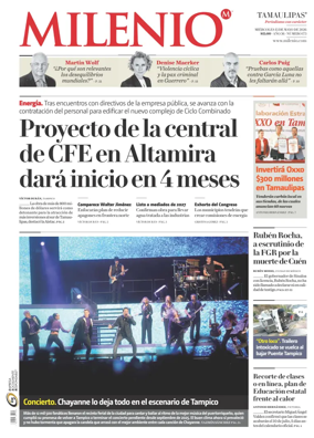 Cover of Milenio Tamaulipas