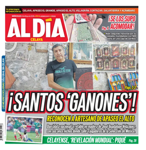 Cover of Periodico Al Dia (Celaya)