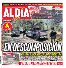 Cover of Periodico Al Dia (Irapuato)
