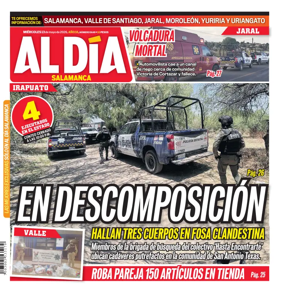 Cover of Periodico Al Dia (Salamanca)