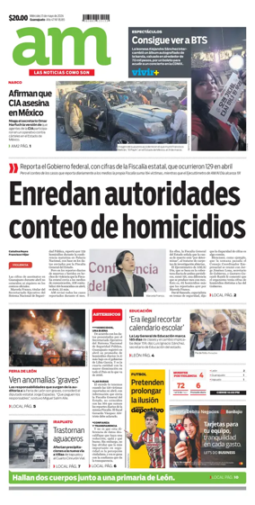 Cover of Periodico AM (Leon)