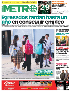 Cover of Publimetro Merida