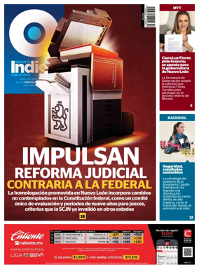 Cover of Reporte Indigo Monterrey