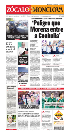 Cover of Zocalo Monclova