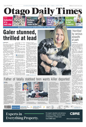 Cover of Otago Daily Times