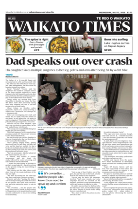 Cover of Waikato Times