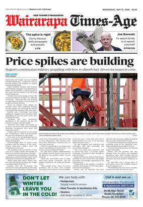 Cover of Wairarapa Times-Age (NZ)