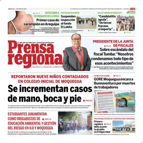 Cover of Prensa Regional