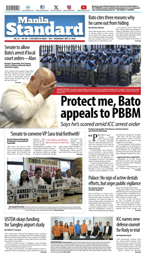 Cover of Manila Standard