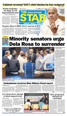 Cover of The Philippine Star
