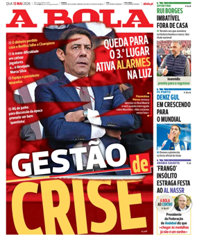 Cover of A BOLA (Portuguese)