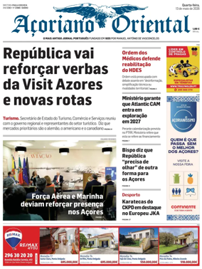Cover of Acoriano Oriental