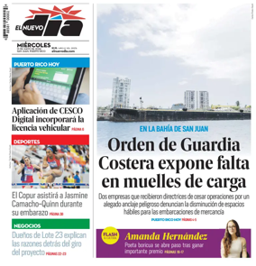 Cover of El Nuevo Dia