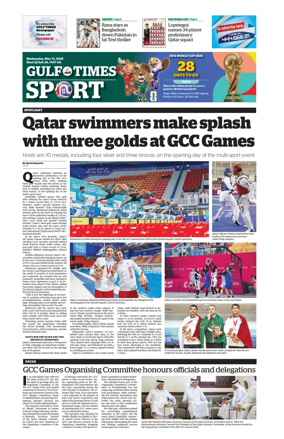 Cover of Gulf Times Sport