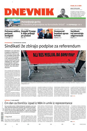 Cover of Dnevnik (Slovenija)