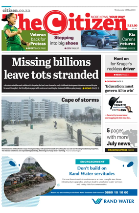 Cover of The Citizen (KZN)